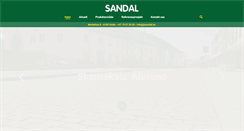 Desktop Screenshot of jesandal.no